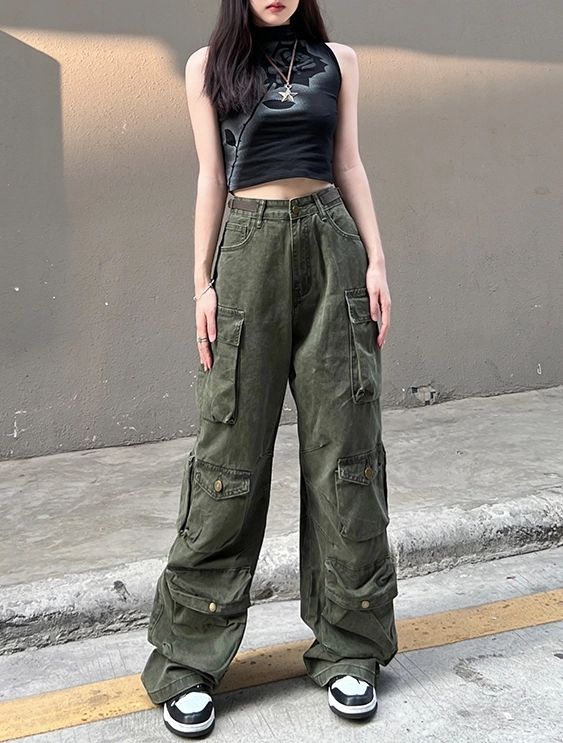 スカート Jichoi CARGO SKIRT PANTS Amazon.com: LAJIOJIO Cargo Skirts High Waisted Skirts for