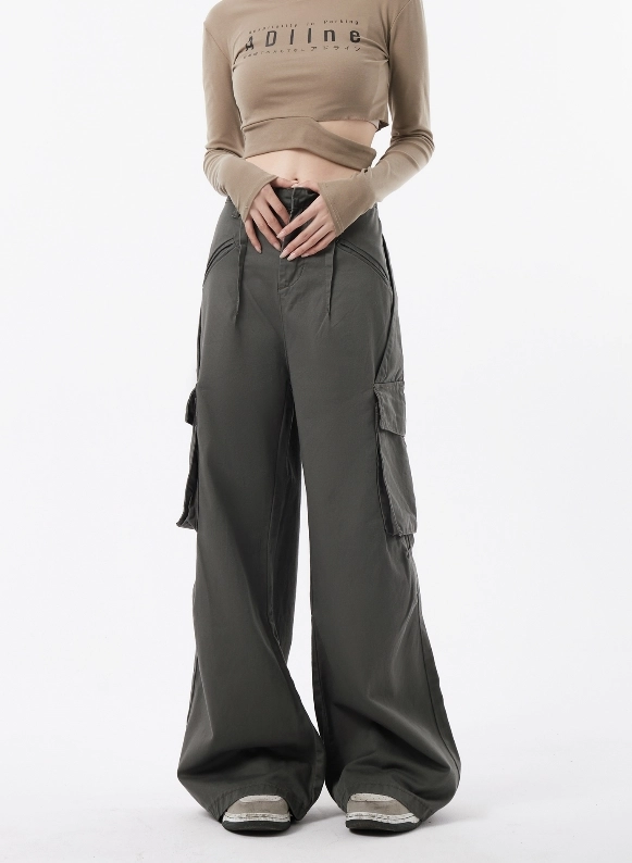 桃メロン様【Jieda】23-24 AW OVER CARGO PANTS Diet Starts Monday DSM Cargo Pants – Puffer Reds