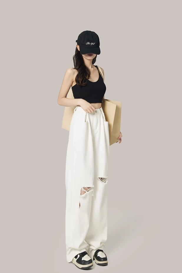 [TUEWID]NewJeans●ダニエル着用●Blanc Gauze Tattoo Pants NewJeans ダニエル着用☆TUEWID☆Blanc Gauze Tattoo Pants
