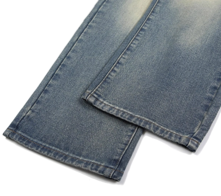 ★韓国人気★Surgery30 jeans 'washed blue denim' Blue Washed Straight Cut Jeans | Kai - EXO - Fashion Chingu