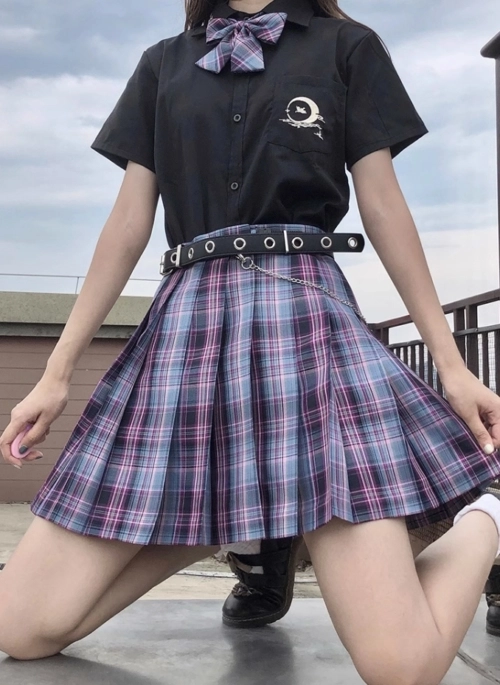 【MOILLY】Mini Ribbon Pleats Skirt☆NMIXXギュジン着用 Pink Ruffled Layered Skirt | Lily - NMIXX - Fashion Chingu