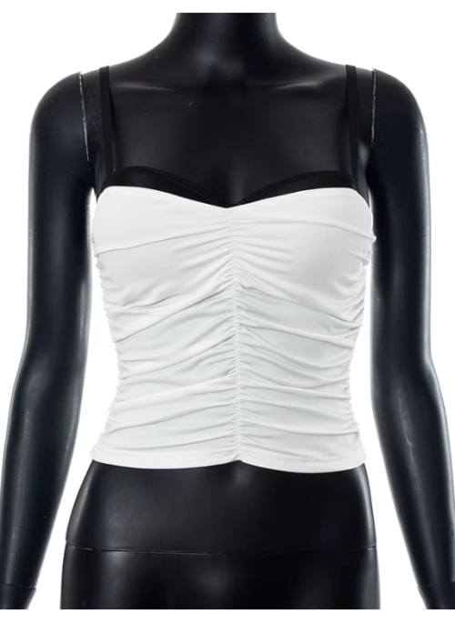 White Padded Camisole Top | Mina - Twice