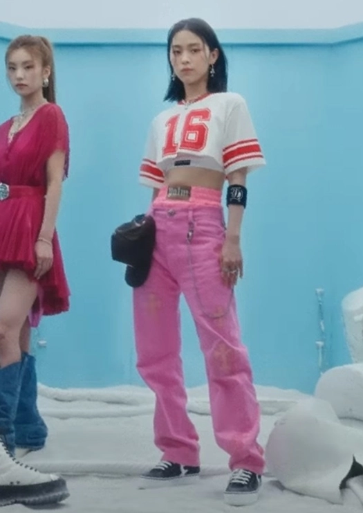 ITZY リュジン着用★TUEWID★classic sweatpants in drop fit Brown Drawstring Multi-Pocket Pants | Ryujin - ITZY