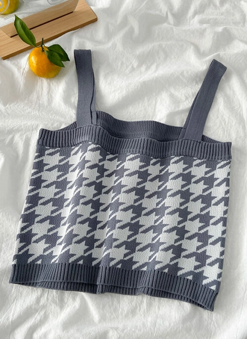 トップス OHOTORO Wrapping Knit Bustier gray wrapping knit bustier | OHOTORO