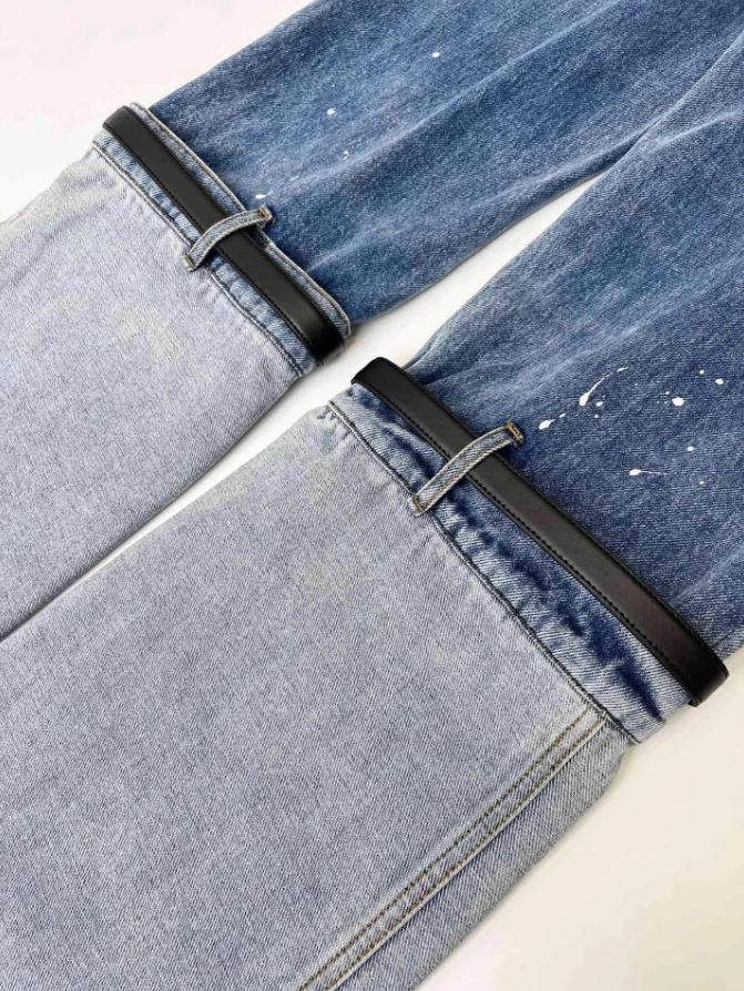 【NONCODE】(Set) Bunz Black Blue Denim Two Piece NONCODE】(Set) Bunz Black Blue Denim Two Piece (NONCODE