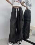 【関送込み】Loose-fitting cargo pants*ユニセックス/N240025 関送込み】Loose-fitting cargo pants*ユニセックス/N240025-1