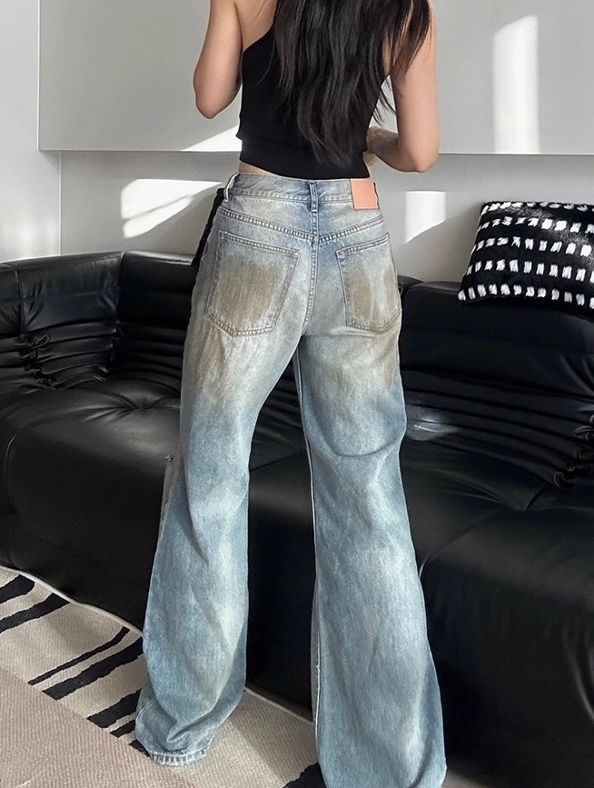 Blue Ragged Denim Jeans | Jungkook - BTS - Fashion Chingu