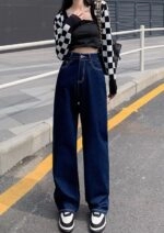 BLACKPINK ジス【 JEANS】Cropped Hawaiian Denim 関/送込 Relaxed jeans are back and Blackpink is the ultimate denim
