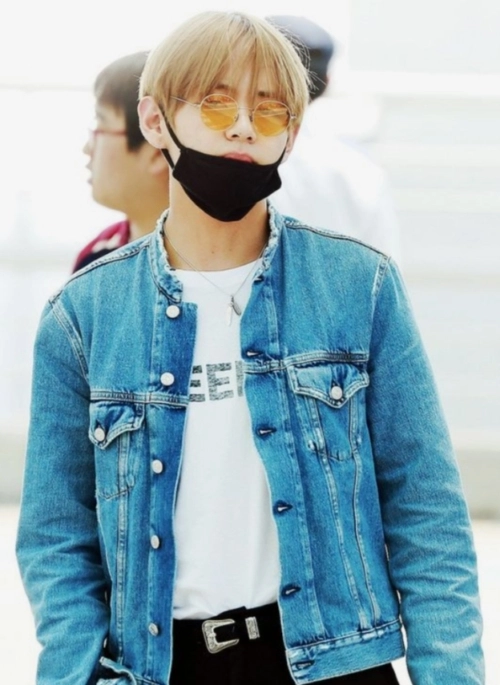 Yellow Round Frame Sunglasses | Taehyung - BTS