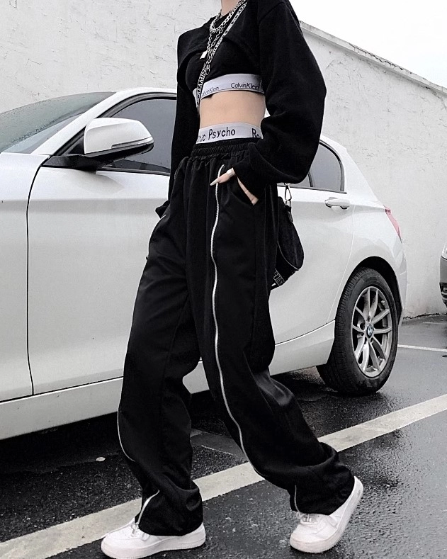 [ NERDY ]★24SS★韓国人気★CONCEAL ZIPPER WOVEN PANTS NERDY ]☆24SS☆韓国人気☆CONCEAL ZIPPER WOVEN PANTS (NERDY