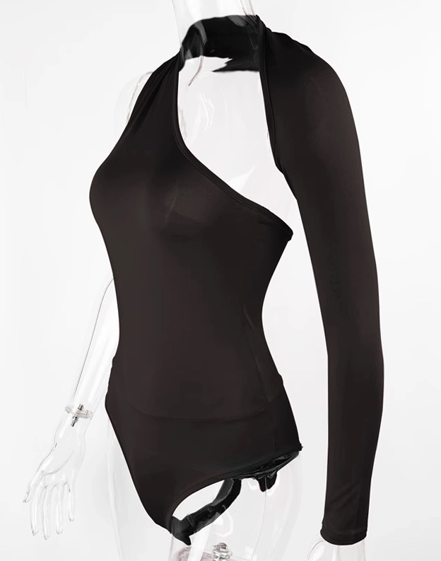 早い者勝ち✨HYEON Audrey all in one / black Black-One-Shoulder-