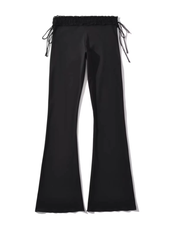【GATELESS】SMUDGING PANTS ★BLACKPINKジェニー着用★ Ordes】LEOPARD STRAIGHT PANTS◇ BLACKPINK ジェニー着用