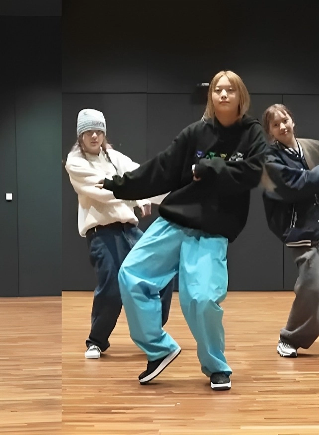 Black Dancing Bears Hoodie | Haerin - NewJeans - Fashion Chingu