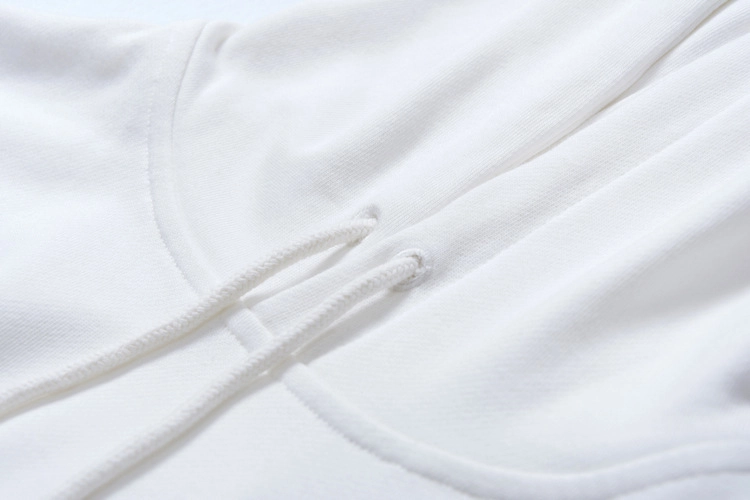 White Cat Print Hoodie | Haerin - NewJeans - Fashion Chingu