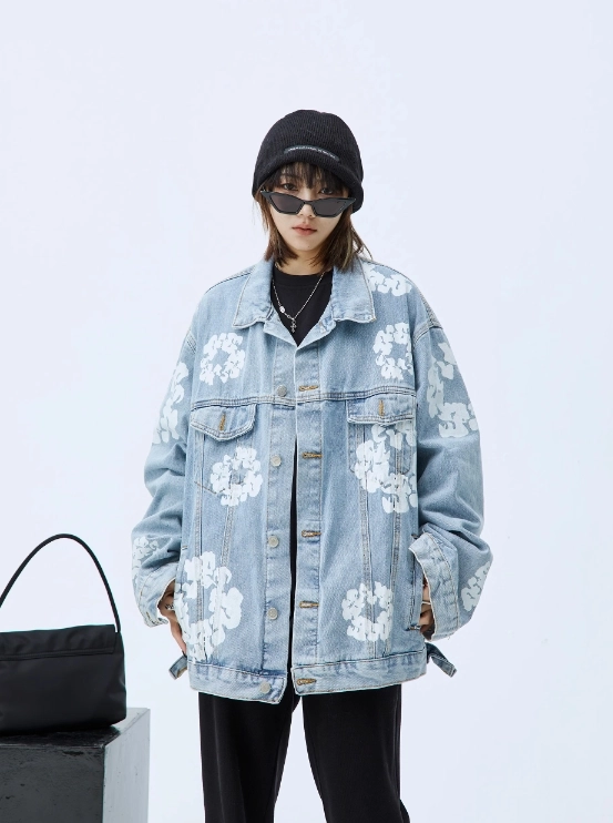 【WELLBEING EXPRESS】[NewJeans着用]Embroidered Wool Jacket WELLBEING EXPRESS Embroidered Track Jacket - Warm Grey