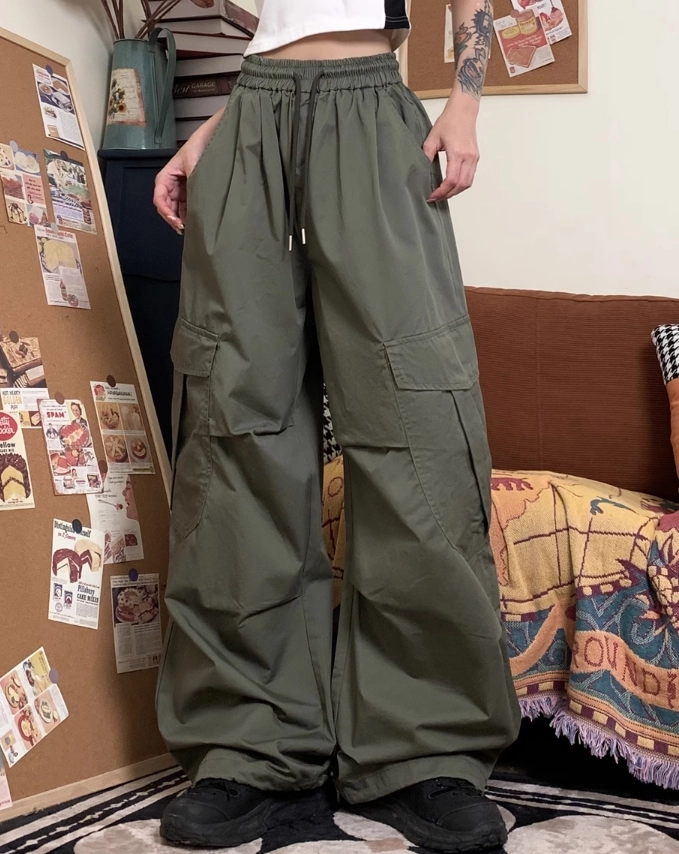 パンツ SEESEE the Editor's Choice  PANTS ennoy Green Side Pocket Oversized Pants | Jeongin - Stray Kids