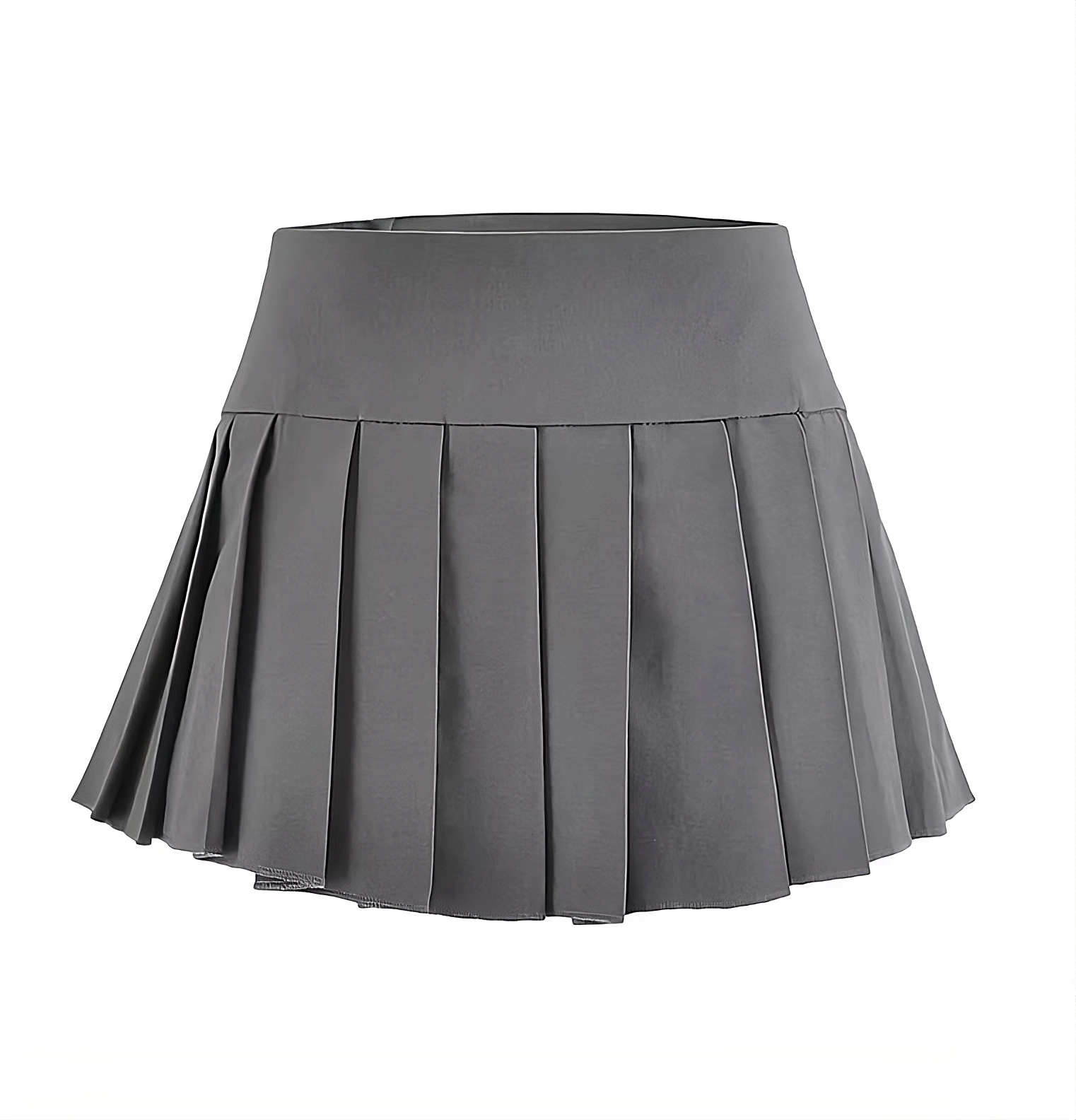 White Triple Buttoned Pleated Skirt | Lisa - BlackPink