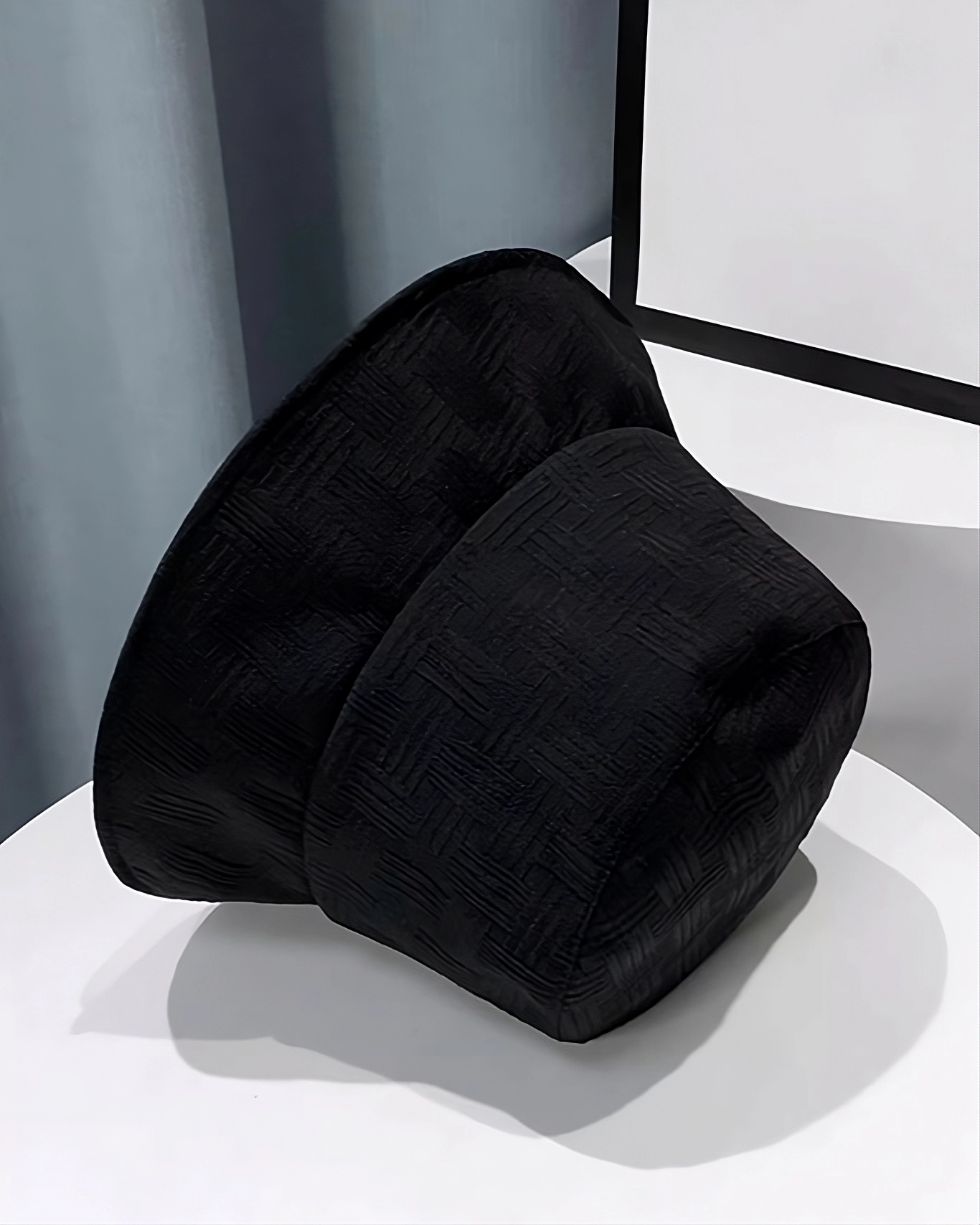 Black Weaved Style Bucket Hat | Key - SHINee - Fashion Chingu