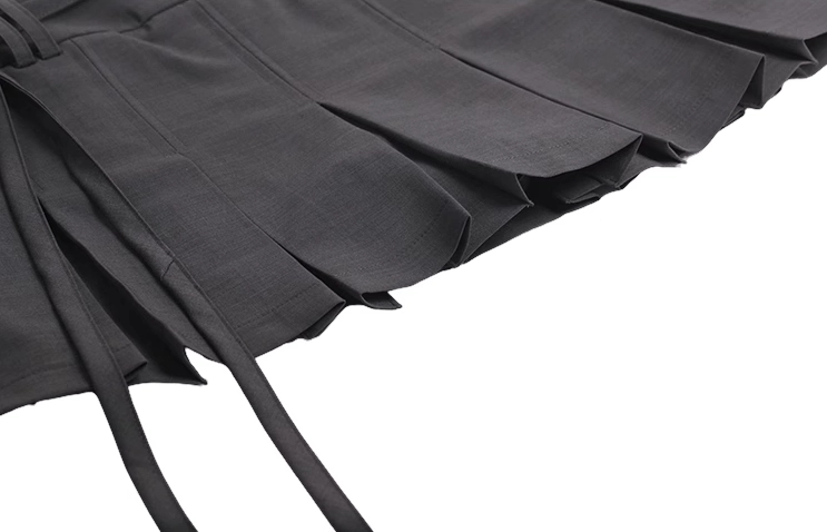 【COLOR iN ID】Belt pleated skirt COLOR iN ID】Belt pleated skirt