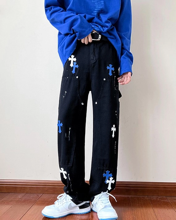 パンツ MY WEAKNESS DENIM WIDE PANTS 2025ss 0400021186369?wid=900