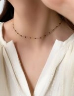 Gold Chain Beaded Necklace | Seungmin - Stray Kids - Fashion