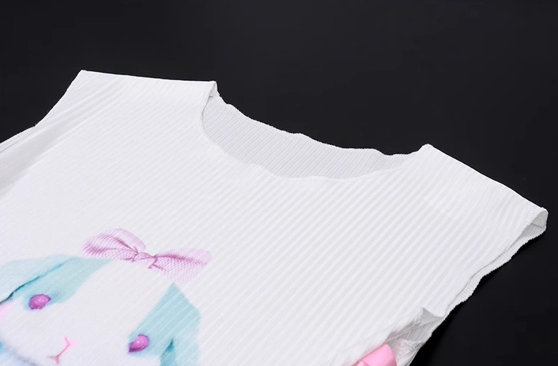 White Side-Laced Bunny Top | Nayeon - Twice - Fashion Chingu