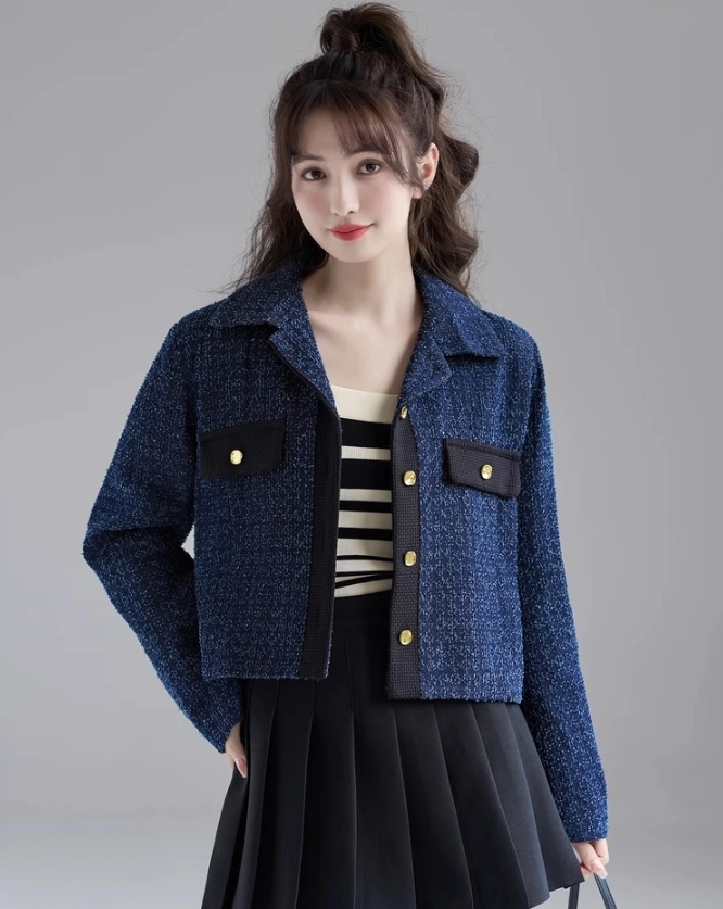 ジャケット・アウター blue palang TWEED BOLD JACKET blue palang TWEED BOLD JACKET