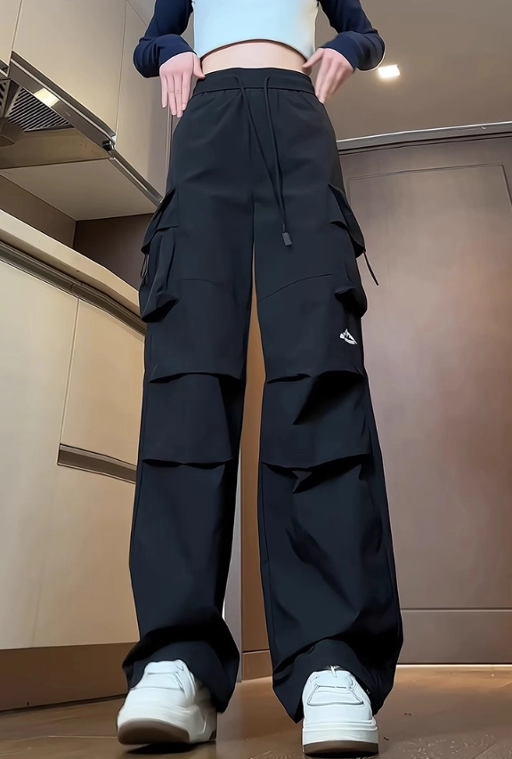 Grey Water-Resistant Cargo Pants - Fashion Chingu