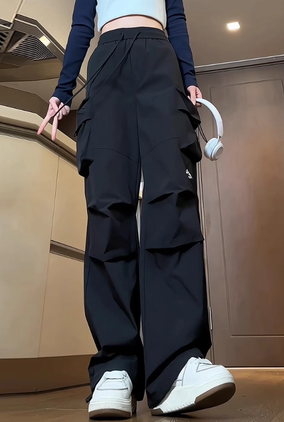 Grey Water-Resistant Cargo Pants - Fashion Chingu