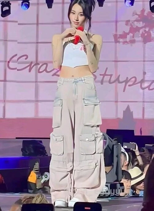 hype official cargopants aespa ニンニン着用品 AESPA NINGNING 닝닝 宁艺卓 | 231116 Gpark Radio Show
