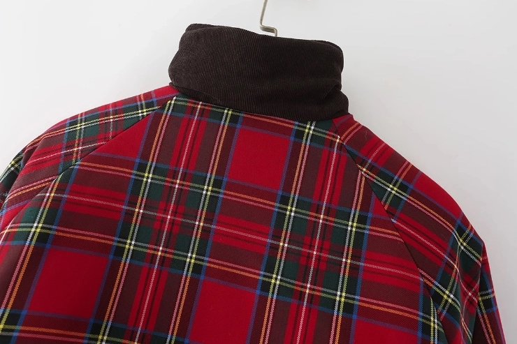 treasure サイン入り　アウター Red Reversilble Plaid Jacket | Jihoon - Treasure - Fashion