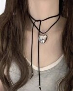 【VINTAGE HOLLYWOOD】Vintage Heart String Necklace★送料無料 VINTAGE HOLLYWOOD】Vintage Heart String Necklace☆送料無料