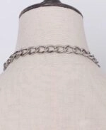Silver Buckled Chain Necklace | Jake - Enhypen - Fashion Chingu