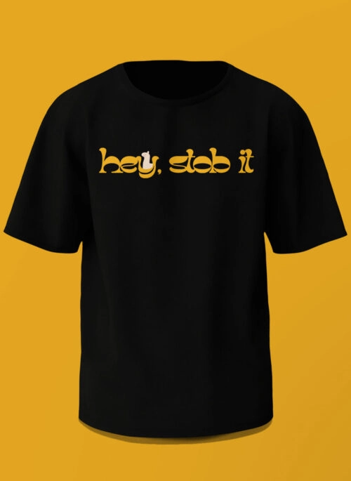 Grey “I Told Ya” Crewneck T-Shirt | Giselle - Aespa