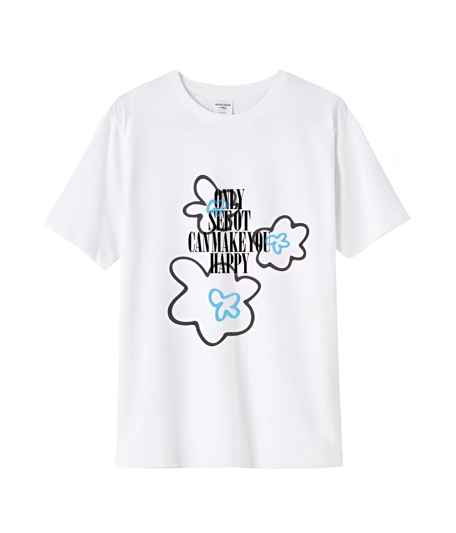 ENHYPEN MANIFESTO Tシャツ ホワイト ENHYPEN MANIFESTO : DAY 1 Cute Icon Oversized T-shirt (Fan