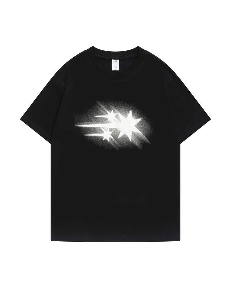 Black Shooting Star T-Shirt | Wonwoo - Seventeen - Fashion