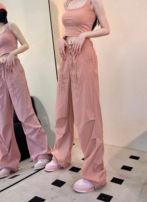 Black Sweatpants With White Side Linings - Fashion Chingu