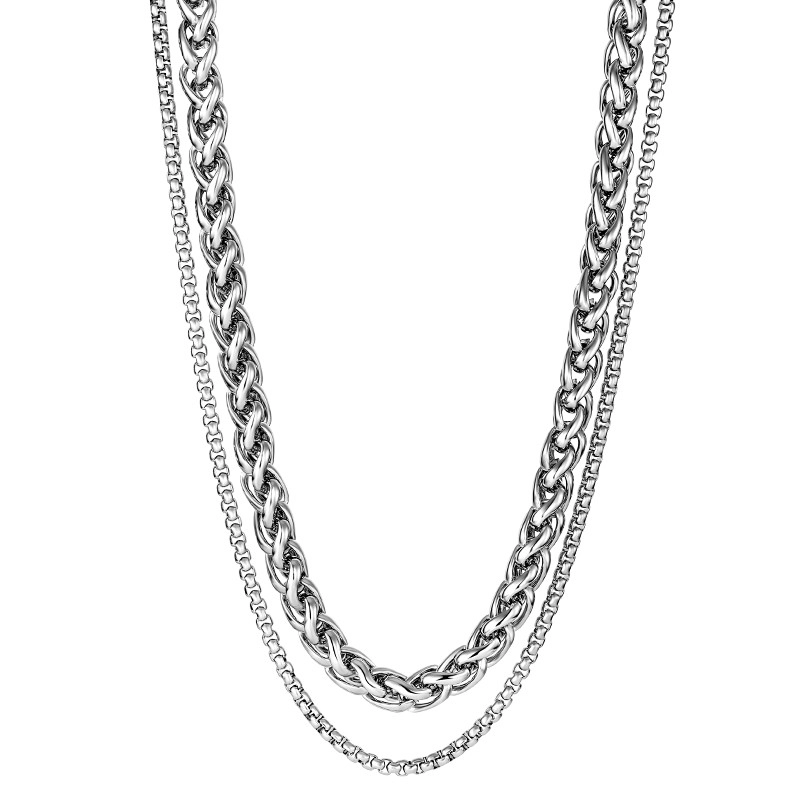 HARANG★BTS ジョングク着用★Silver Chain Necklace Silver 925 HARANG☆BTS ジョングク着用☆Silver Chain Necklace Silver 925