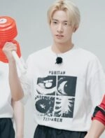 n.SSign ihanjun イハンジュン Tシャツ White 'Teenager' Crewneck T-Shirt | Heesung - Enhypen
