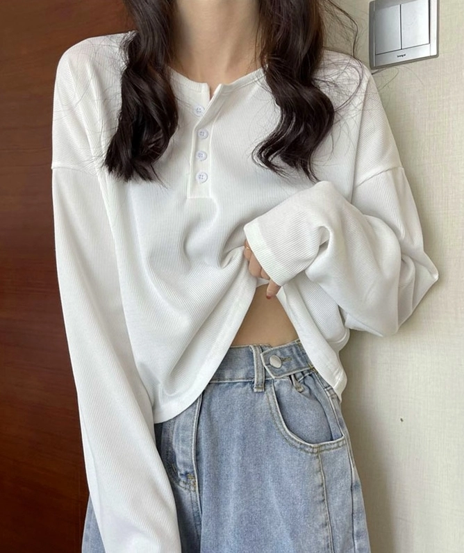 トップス Yumin ha Falling Star Long Sleeve 47024_HNOC_001_W24_24-10-