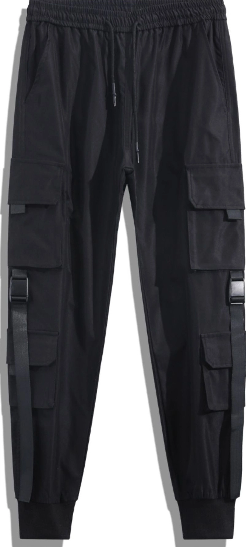 Black Slim Cargo Pants | Felix - Stray Kids - Fashion Chingu