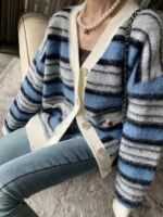 Blue-Stripes-Brushed-Knit-