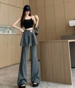 韓国商品/GIMMETHEYOUNG G_PUFF DRAPE SKIRT PANTS Designer fashion, Seoul-fully created | W Concept