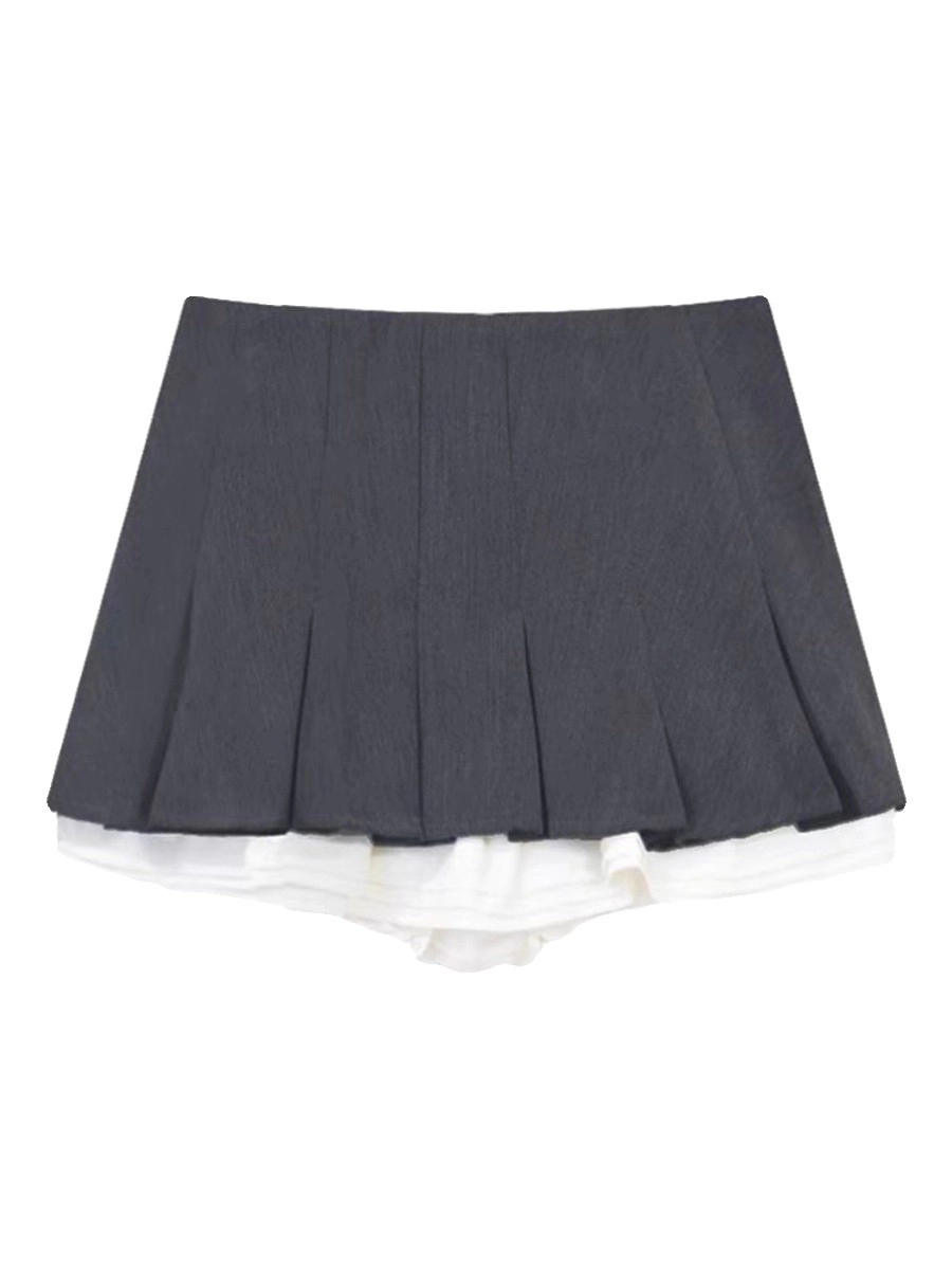 ◆GRAILZ◆ LAYERED PUFF SKIRT GREY GR24FWFB07GR MUSINSA | GRAILZ LAYERED PUFF SKIRT [GREY]