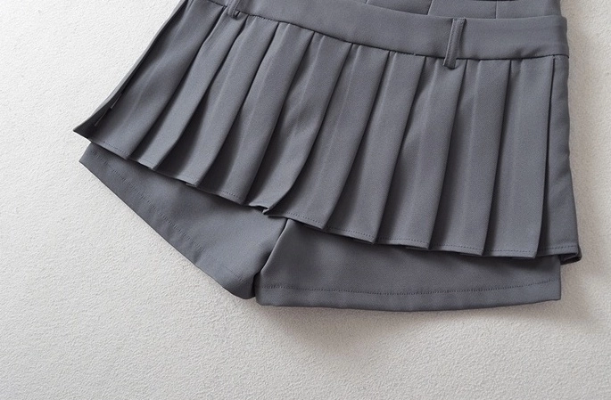 theredthread グレー S mini skort pareo THEREDTHREAD / ザレッドスレッド】S mini skort pareo