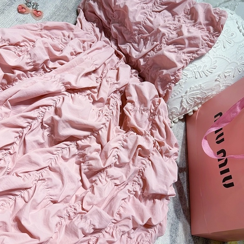 rosy monster♡ frill puff volume tunic♡ rosy monster♡ frill puff volume tunic♡ - メルカリ