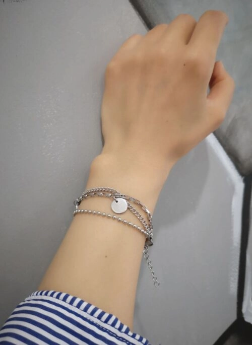【ONE ENOUGH】Red Silver Ball Bracelet ★BTS SUGA着用★ Stylish·BTS on X: 