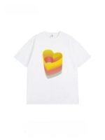 White Heart Spring T-Shirt | Jin - BTS - Fashion Chingu