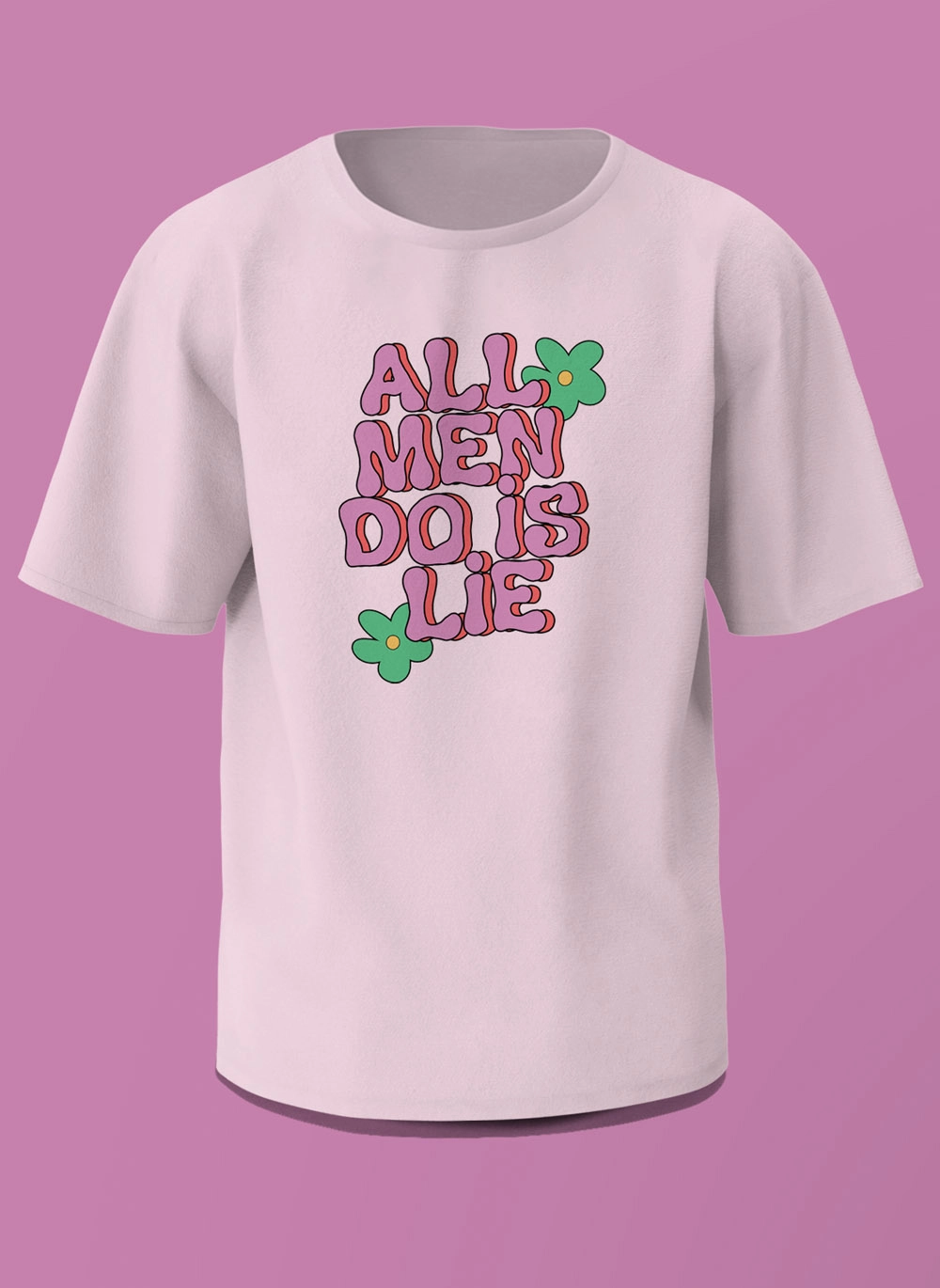 ATEEZ Wooyoung: “All Men Do Is Lie” Tee - Fashion Chingu
