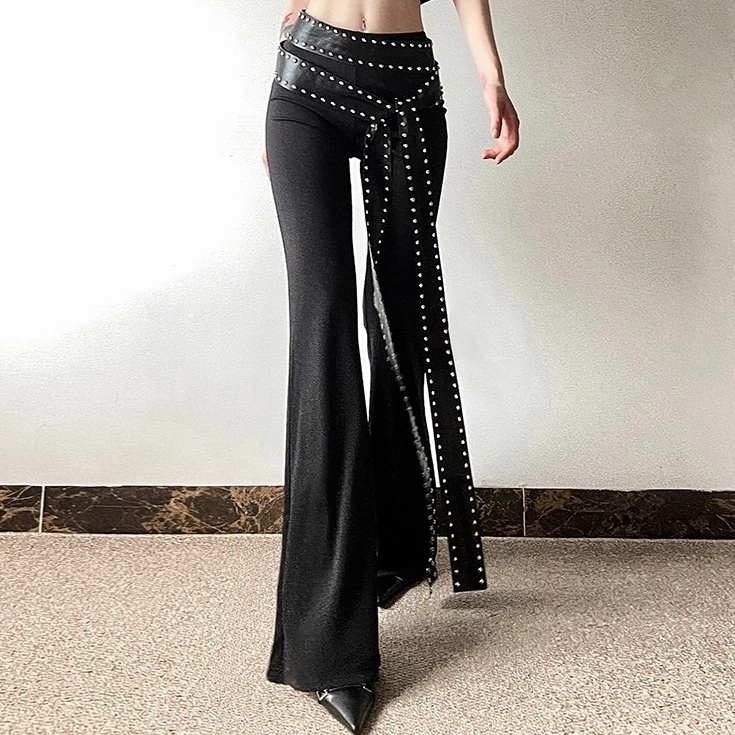パンツ GOAT ESSENCE TUCK FLARE PANTS size 3 TUCK FLARE PANTS – GOAT ESSENCE